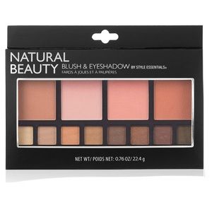 Style Essentials NATURAL BEAUTY Blush & Eyeshadow Palette by Style Essentials